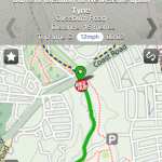 gps navigation iphone app cyclists