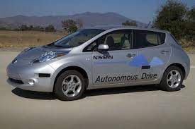 nissan self driving car