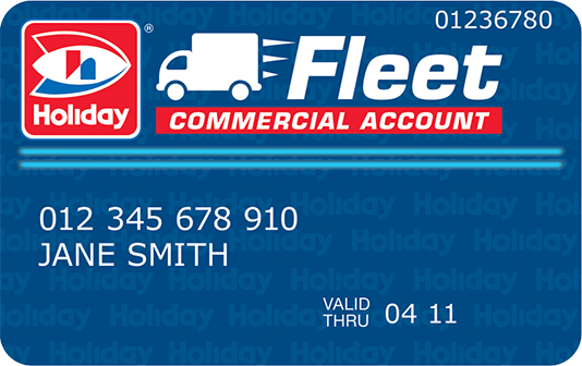 holiday fleet card gps telematics fuel card integration