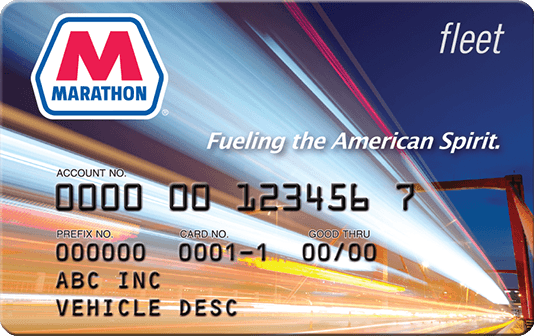 marathon fuel card gps telematics integration