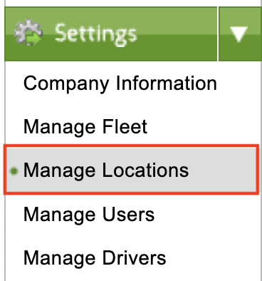 fieldlogix manage locations