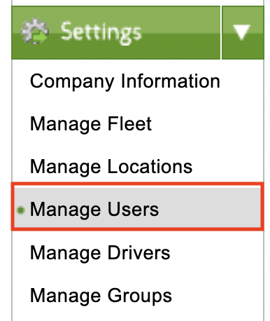 fieldlogix manage users