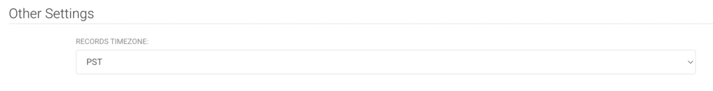 servicetrade timezone