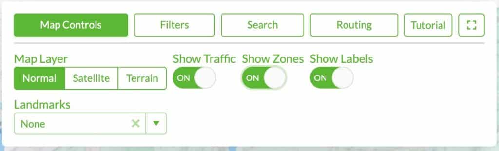 map filters