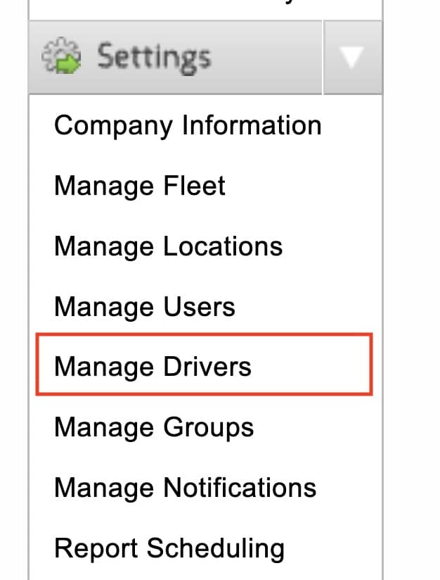 manage drivers