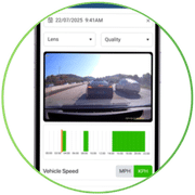 dash camera on cell phone