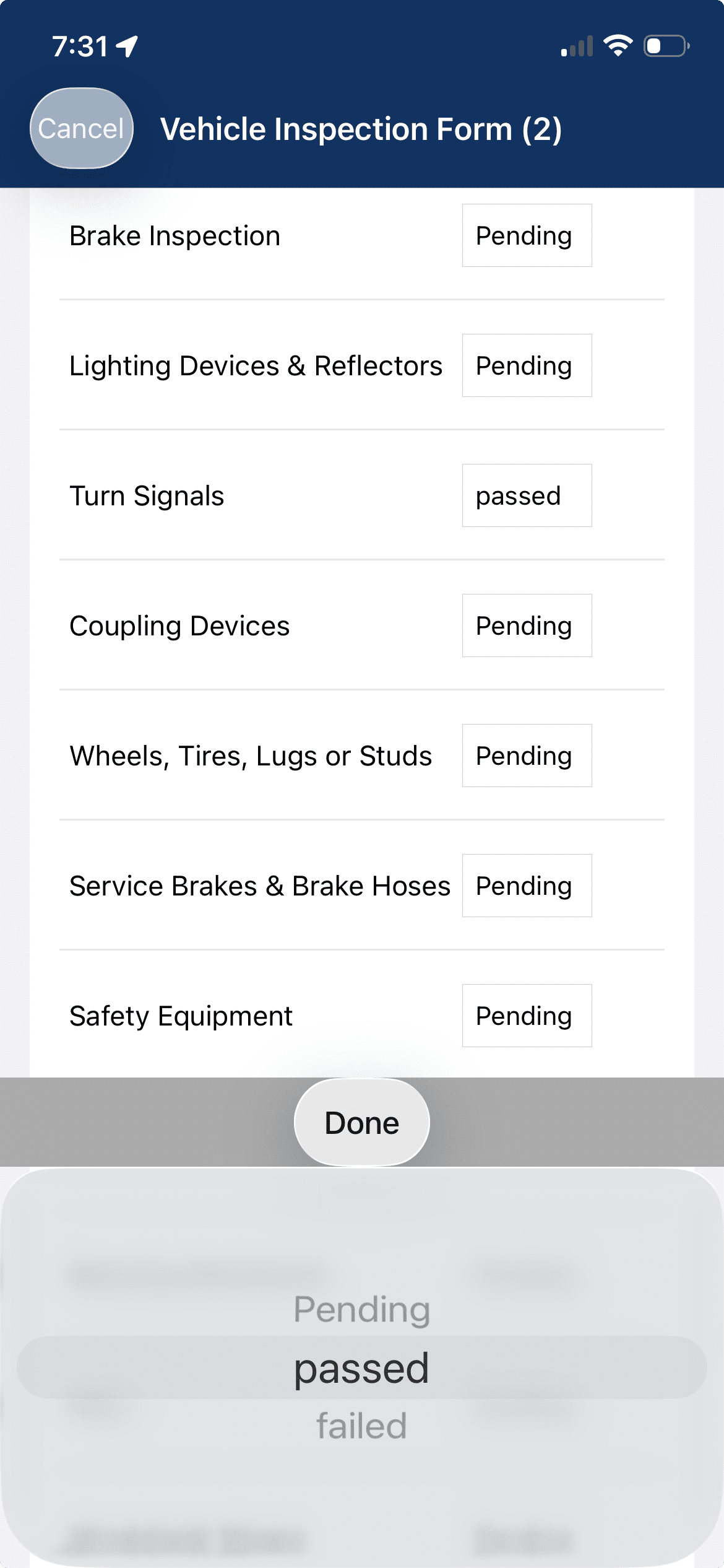 inspection details 2